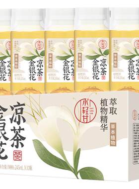 【健康不烦躁】轻上金银花凉茶