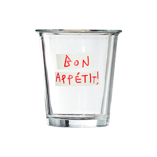 卡罗特透明玻璃杯ins风水杯家用高颜值咖啡杯牛奶杯子燕麦早餐杯