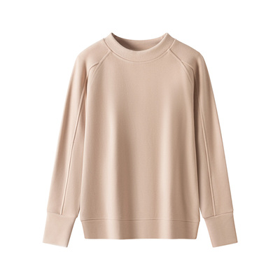 卫衣女德绒新款长袖上衣打底衫