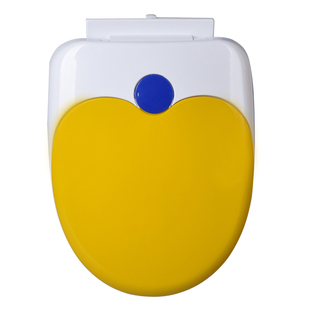 通用马桶盖子母盖加厚缓降老式座便器盖PP板VUO型快拆加厚不怕摔