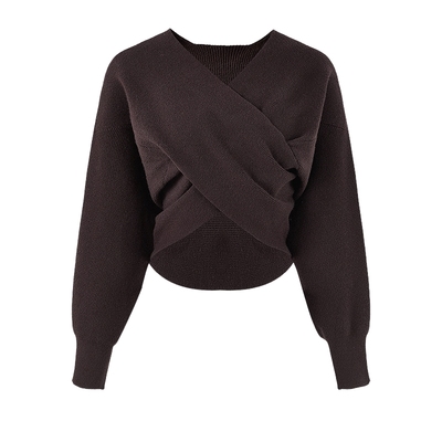 毛针织衫秋水伊人套头