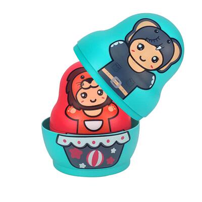 俄罗斯套娃宝宝颜色形状认知