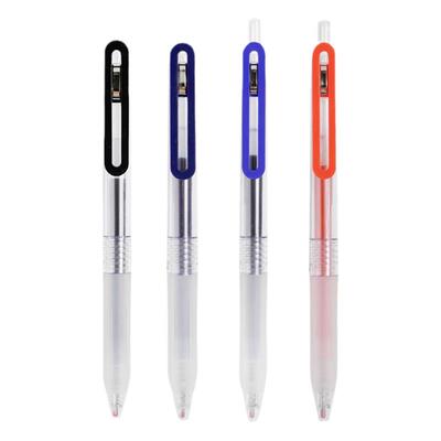 日本MUJI/无印良品防疲劳按动笔