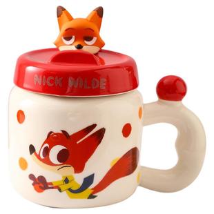 疯狂动物城2026新款马克杯情侣陶瓷杯子女高颜值水杯新年生日礼物