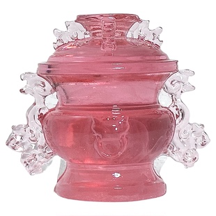 南京博物馆纪念文创芙蓉石蟠螭耳炉小粉炉冰箱贴磁贴新年伴手礼物