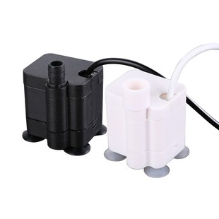 DC无刷电机直流水泵 5V微型鱼缸假山喷泉加湿器宠物低水位潜水泵
