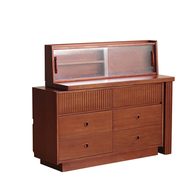 小万复古梳妆台斗柜一体