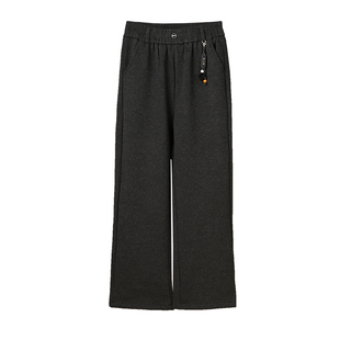 雪中飞直筒裤子2025新款流行爆款中年妈妈秋冬慵懒百搭保暖休闲裤