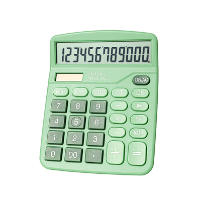 得力太阳能双重电源12位数字显示