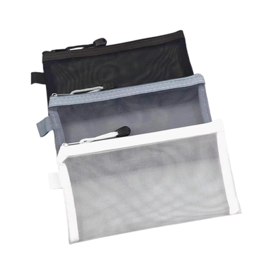 透明网纱笔袋大容量可带入考场