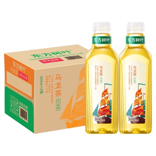 农夫山泉东方树叶乌龙茶900ml*12大瓶0糖0卡毫升绿茶饮料整箱特价