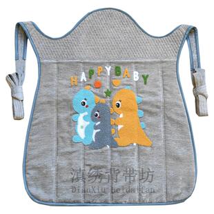 云南婴儿背带老式贵州传统宝宝背巾四川外出小孩背布背扇背被后背