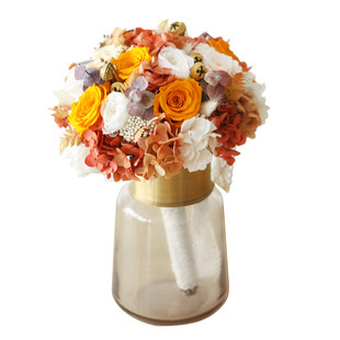 进口厄瓜多尔永生玫瑰真花保鲜花手捧花新娘婚礼用花家居家庭装饰