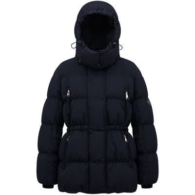 MIU感学院风抽褶羽绒服