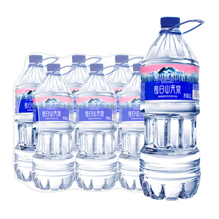 长白山天泉偏硅酸天然矿泉水2L*6瓶整箱泉阳泉产家庭大瓶桶饮用水