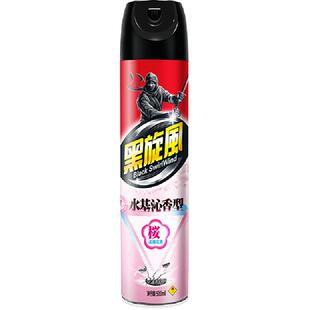 黑旋风杀虫气雾剂水基樱花香型瓶驱蚊防蚊蟑螂药蚊香家用