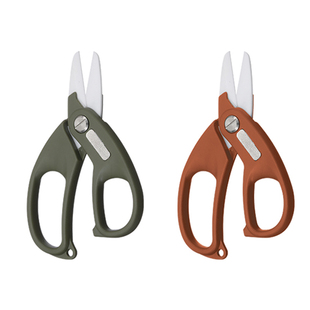 PROX普罗克斯 PX410陶瓷剪刀 小巧实用剪PE线钓鱼剪线锋利刀口