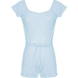 柠檬新款女生体操服舞蹈服专用芭蕾舞练功服连体短裤形体跳舞裤