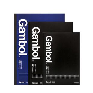 KOKUYO国誉Gambol笔记本WCN-GNB 横线无线装订本 笔记本 方格本 网格本 空白无格 纸质厚不易晕墨 易摊平
