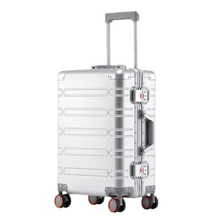 行李箱结实耐用20登机箱24寸全铝镁铝合金密码箱大容量金属旅行箱