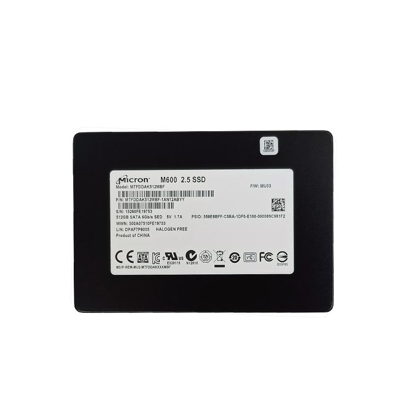 全新镁光MLC固态盘M600 128G 256G 512G 笔记本台式机固态硬盘1TB