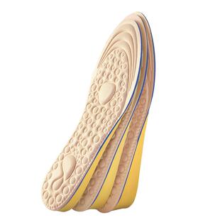 内增高鞋垫女增高垫隐形马丁靴增高不累脚软底冬按摩吸汗后跟裁剪