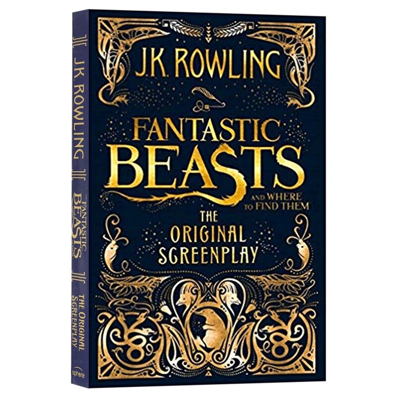 神奇动物在哪里1 英文原版 进口英语电影剧本小说 Fantastic Beasts and Where to Find 