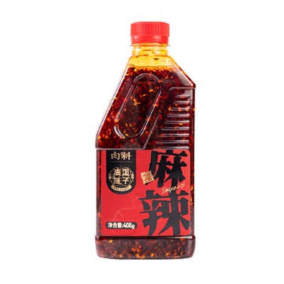 向料油泼辣子瓶装408g