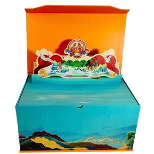 通用即食海参大闸蟹生鲜冷冻果燕窝佛跳墙牛羊肉保温包装箱盒定制