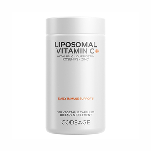 美国Codeage Liposomal Vitamin C脂质体维生素C槲皮素180粒