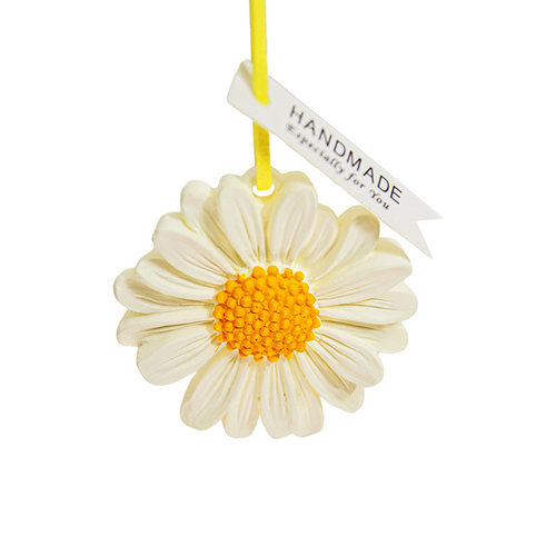 香薰石膏山茶花小雏菊扩香石车载挂件衣柜卧室柜子留香ins小众礼