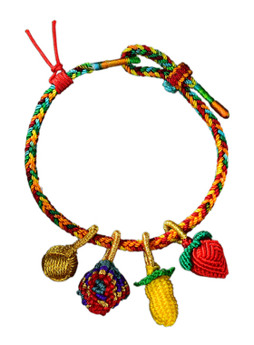 端午节手绳粽子绣球花生寿桃礼物