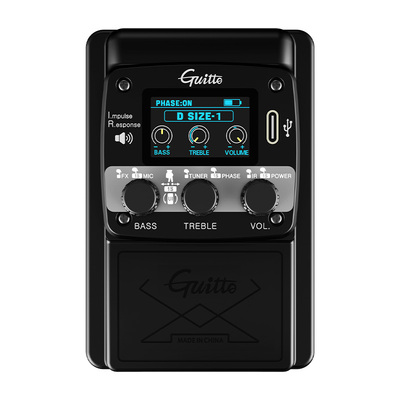 Guitto巧乐匠拾音器混响延迟合唱