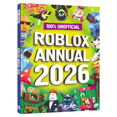 100% UnOfficial Roblox Annual 2026 Roblox 非官方版2026年鉴 游戏娱乐 精装 英文原版进口儿童图书
