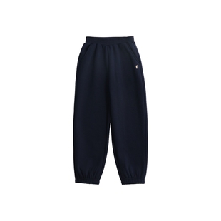 POLOWALK童装男童卫裤秋冬新品加绒长裤中大童宽松保暖休闲裤子