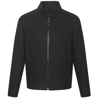 利郎官方冬季含绵羊毛毛呢大衣