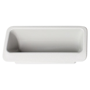 DMK025椭圆形塑料拉手工业箱门扣手配电箱铁皮柜门经典提把手黑色