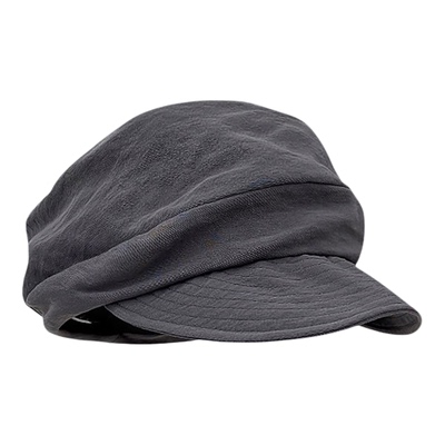 Classy key新加坡设计师联名款褶皱云朵贝雷帽日系小众复古鸭舌帽