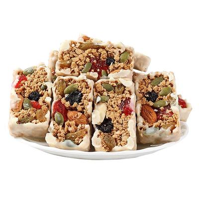 坚果酸奶燕麦棒奶酪奶酥蛋白能量饼干谷物代餐脆棒孕妇零食品休闲