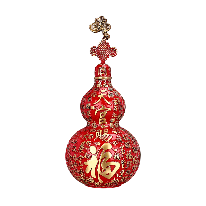 黄铜葫芦天官赐福葫芦客厅工艺品