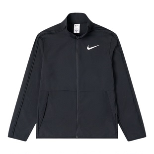 Nike耐克外套男款官方正品运动服2026春季新款黑色训练跑步夹克男