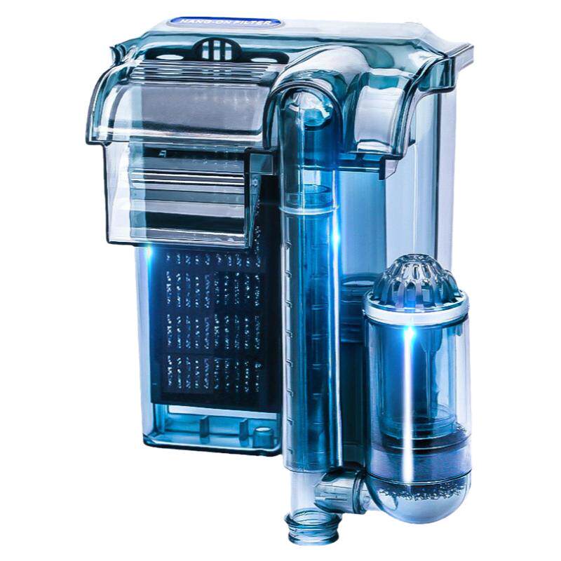 培菌净水瀑布增氧壁挂式过滤器