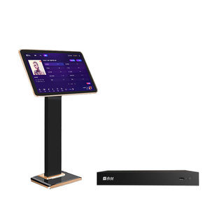 2025新款音创H81Max分体式触摸点歌机家庭KTV卡拉ok高端智能语音