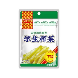 川南学生榨菜丝53g小包装四川特产泡菜咸菜下饭菜自制农家酱腌菜