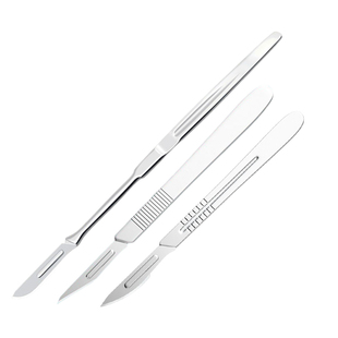 茉钡特生物刀具不锈钢接种刀组培解剖刀嫁接刀 组培专用刀配刀片