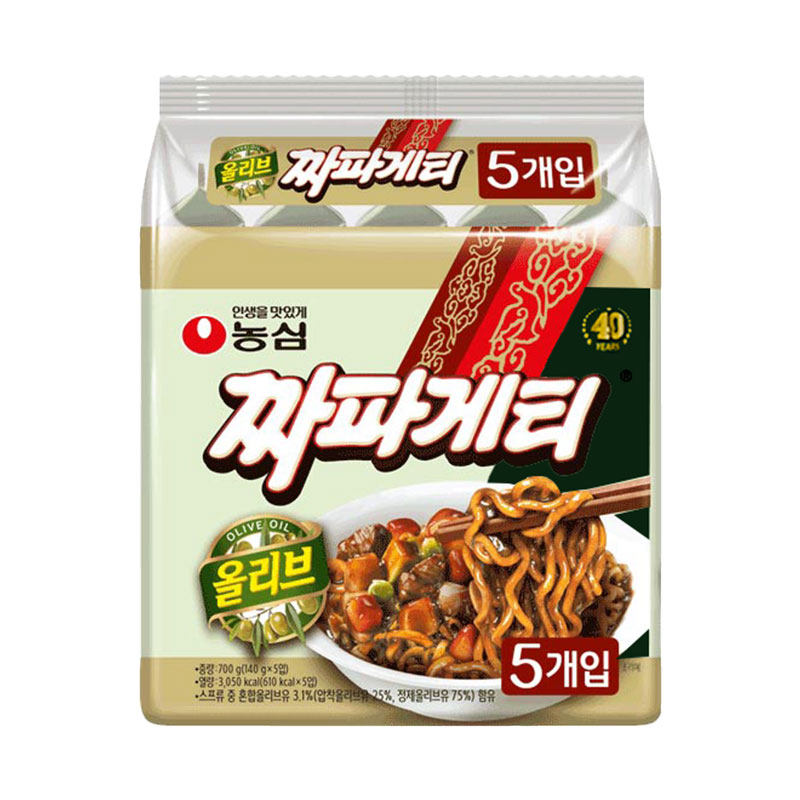 农心韩式炸酱面5连包杂酱面