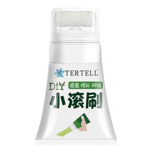 墙壁修复白墙面小滚刷补墙膏涂料室内白色乳胶漆修补去污神器遮丑