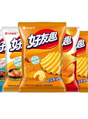 好丽友薯片70g好友趣韩国泡菜味