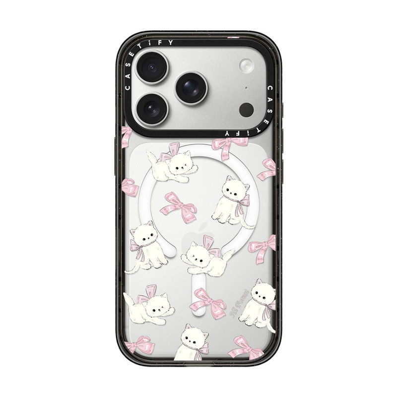 CASETiFY 森林早报系列 蝴蝶结小猫 适用于苹果iPhone18ProMax/18Pro/17ProMax/17P