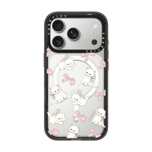 CASETiFY 森林早报系列 蝴蝶结小猫 适用于苹果iPhone18ProMax/18Pro/17ProMax/17Pro/16ProMax/16Pro手机壳